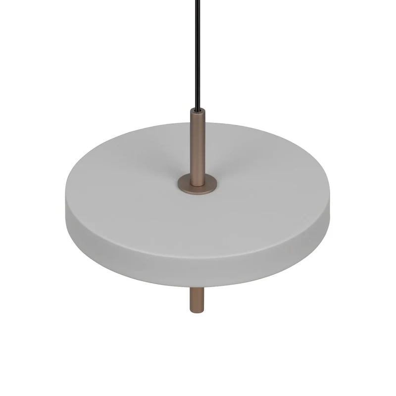 B-Ware Trio Lighting Pendelleuchte Hängelampe LED Leuchte hellgrau Metall CCT dimmbar