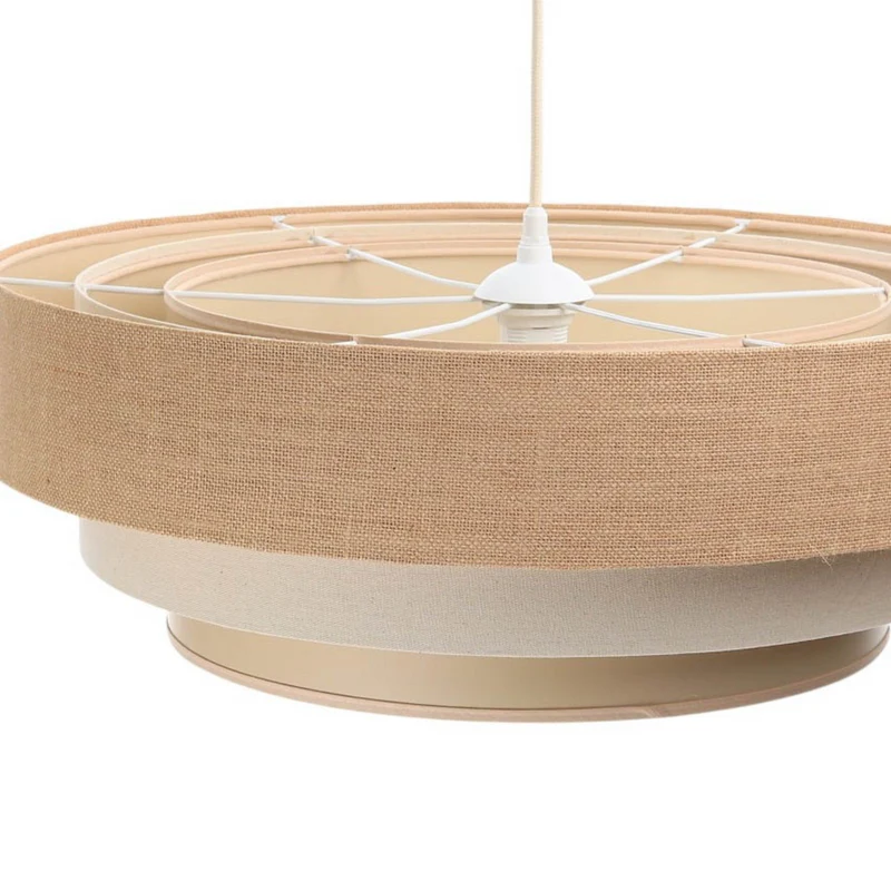 B-Ware Maco Design Hängeleuchte Pendelleuchte Jute creme beige Boho Lampe Deckenlampe