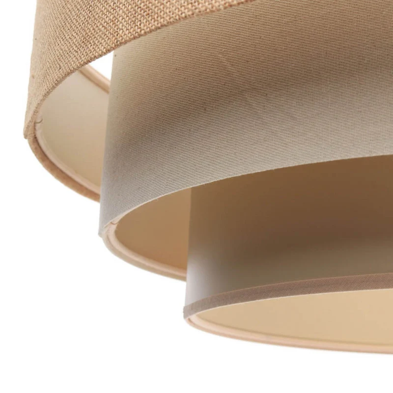 B-Ware Maco Design Hängeleuchte Pendelleuchte Jute creme beige Boho Lampe Deckenlampe