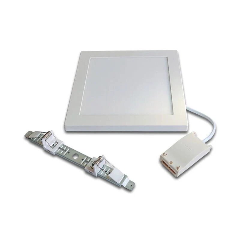 B-Ware Hera Leuchte Lampe LED weiss Kunststoff Einbau Aufbau Universalweiss 4000K IP20