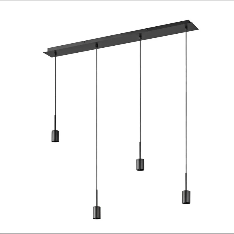 B-Ware OSRAM Pendelleuchte Hängeleuchte Needle Linear E27 LED Innenraum dunkelgrau