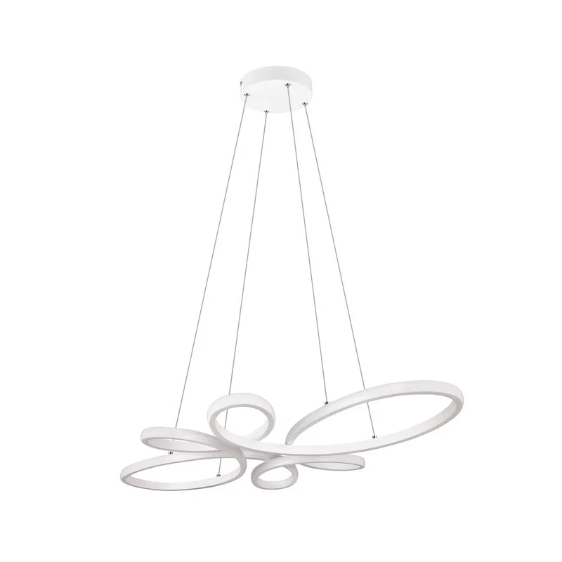 B-Ware TRIO LIGHTING Pendelleuchte Hängelampe Fly weiß matt Leuchte Lampe Beleuchtung