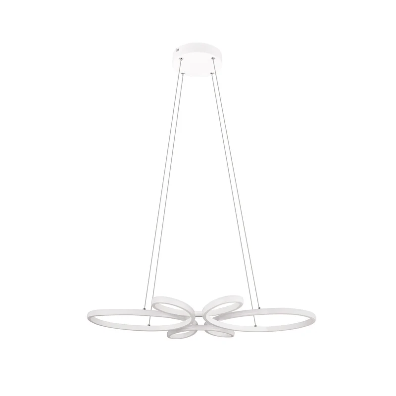 B-Ware TRIO LIGHTING Pendelleuchte Hängelampe Fly weiß matt Leuchte Lampe Beleuchtung