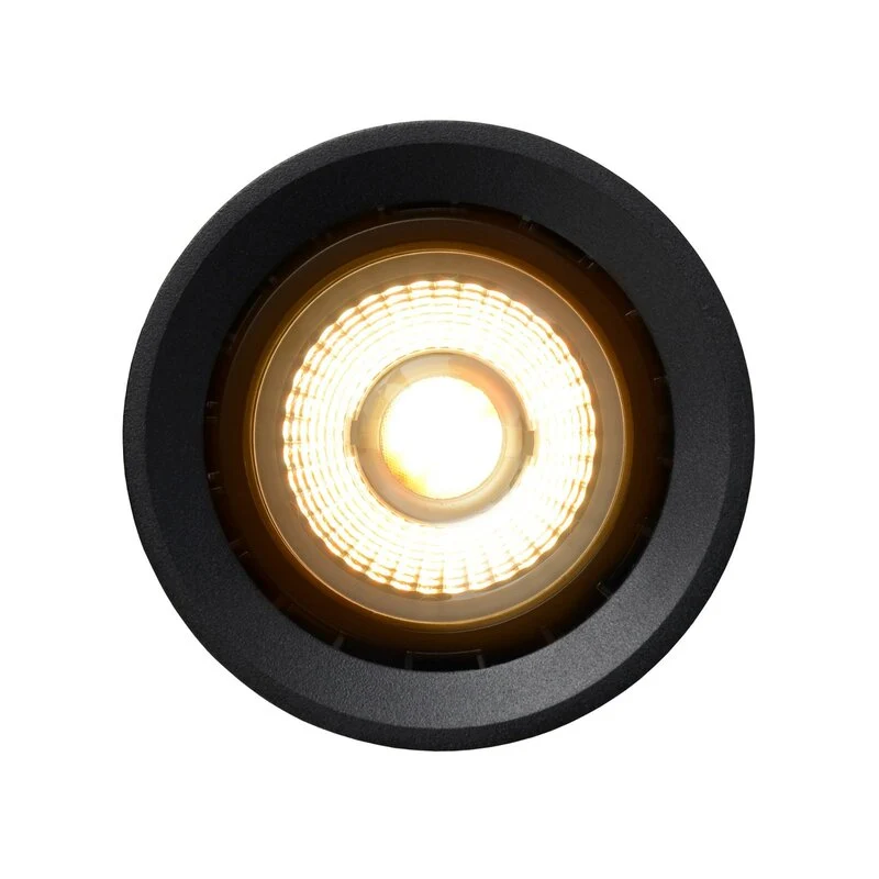 B-Ware Lucide Deckenleuchte Lampen LED warmweiß dim to warm schwarz Aluminium742