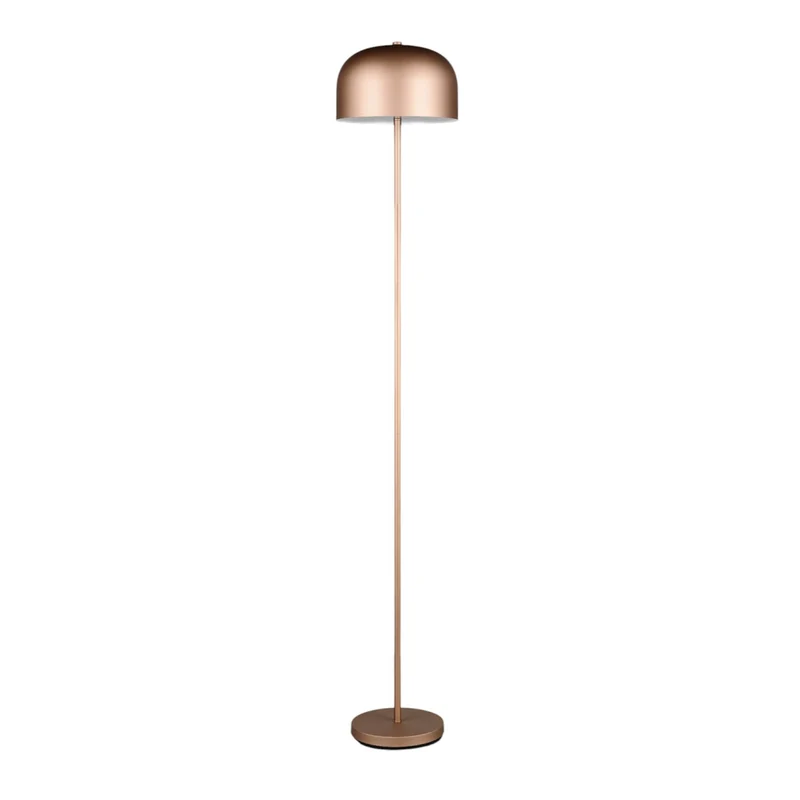 B-Ware Reality Stehleuchte LED-Akku-Standlampe braun Metall dimmbar coffee Höhe 147 cm