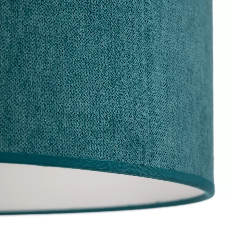 B-Ware Deckenlampe Pastell Roller Ø 45cm türkis Deckenleuchte Lampe Leuchte Pendellampe