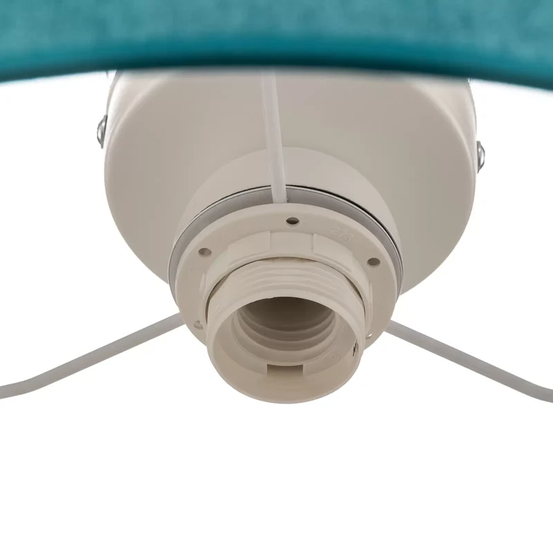 B-Ware Deckenlampe Pastell Roller Ø 45cm türkis Deckenleuchte Lampe Leuchte Pendellampe