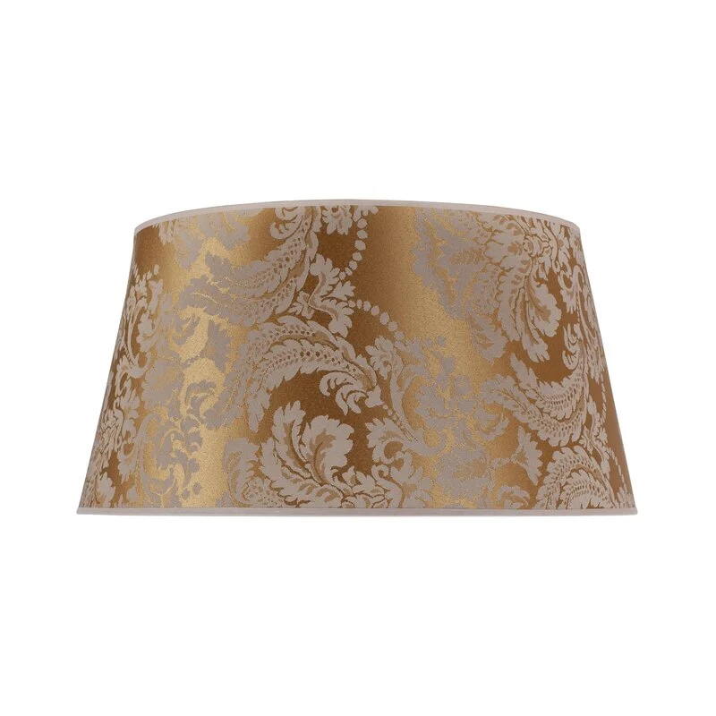 B-Ware Duolla Lampenschirm Schirm Cone Gold Höhe 25,5 cm Lampenaufsatz Lampenabdeckung