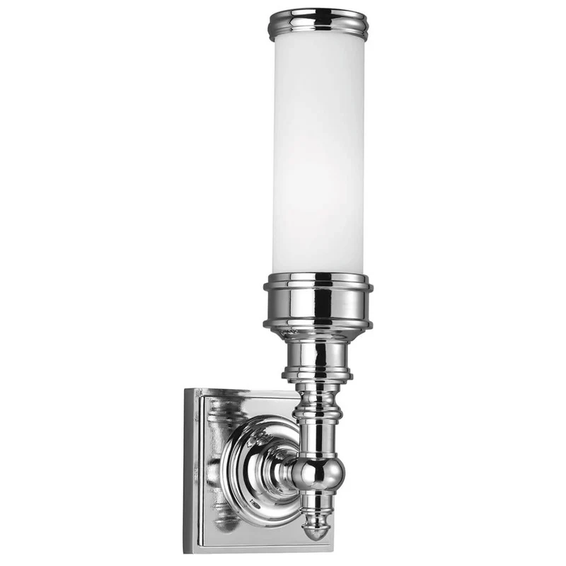 B-Ware FEISS Wandlampe Badleuchte Spiegelbeleuchtung chrom Glas Payne Ornate G9 LED