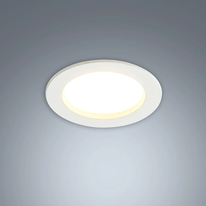 B-Ware Arcchio LED Einbauleuchte Einbaustrahler Milaine weiß dimmbar Kunststoff 10 cm