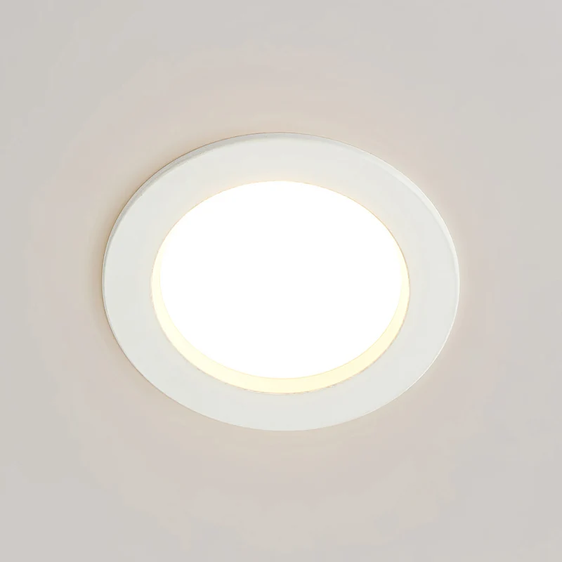 B-Ware Arcchio LED Einbauleuchte Einbaustrahler Milaine weiß dimmbar Kunststoff 10 cm