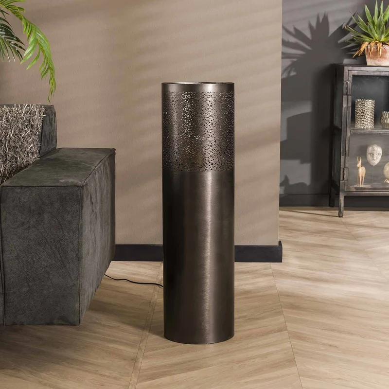 B-Ware Zijlstra Stehleuchte Stehlampe Narabi Metall Schwarz 90 cm