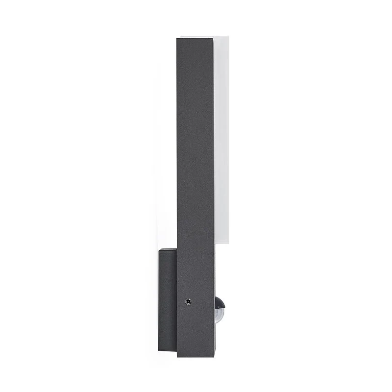 B-Ware Lucande Außenwandleuchte Wandlampe LED Bewegungsmelder graphitgrau IP54244