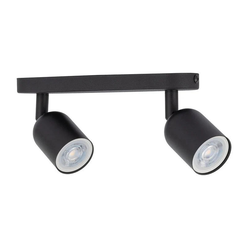 B-Ware TK Lighting Deckenspot Strahler Top schwarz zweiflammig Deckenleuchte Metall