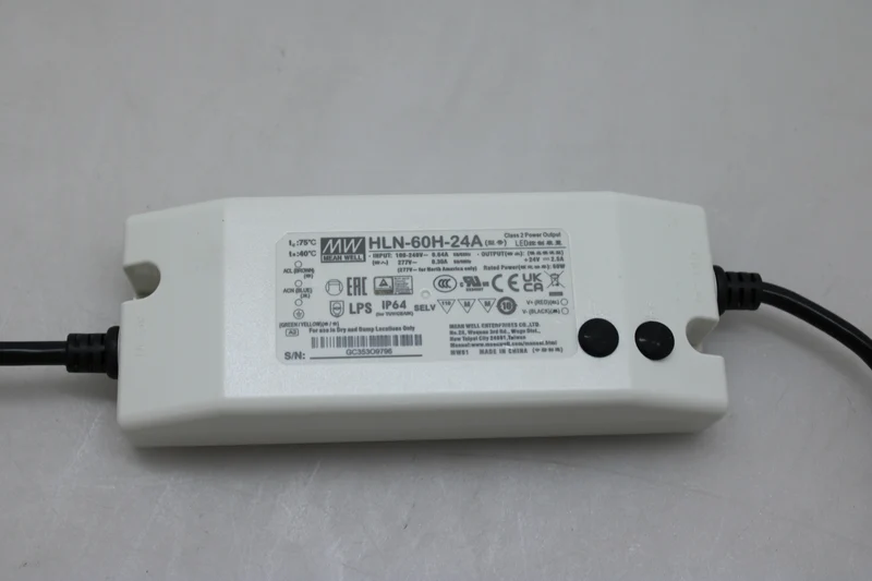B-Ware MEAN WELL LED-Treiber Netzteil HLN-60H-24A Konstantspannung dimmbar 60W 24V
