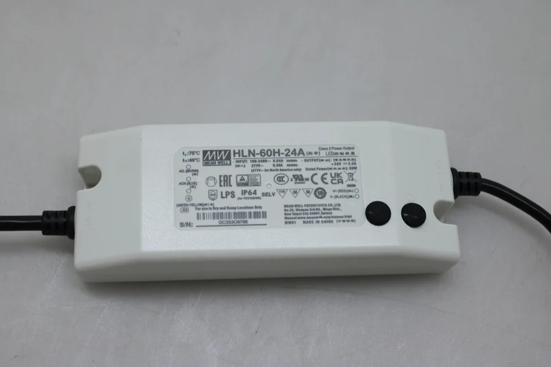 B-Ware MEAN WELL LED-Treiber Netzteil HLN-60H-24A Konstantspannung dimmbar 60W 24V