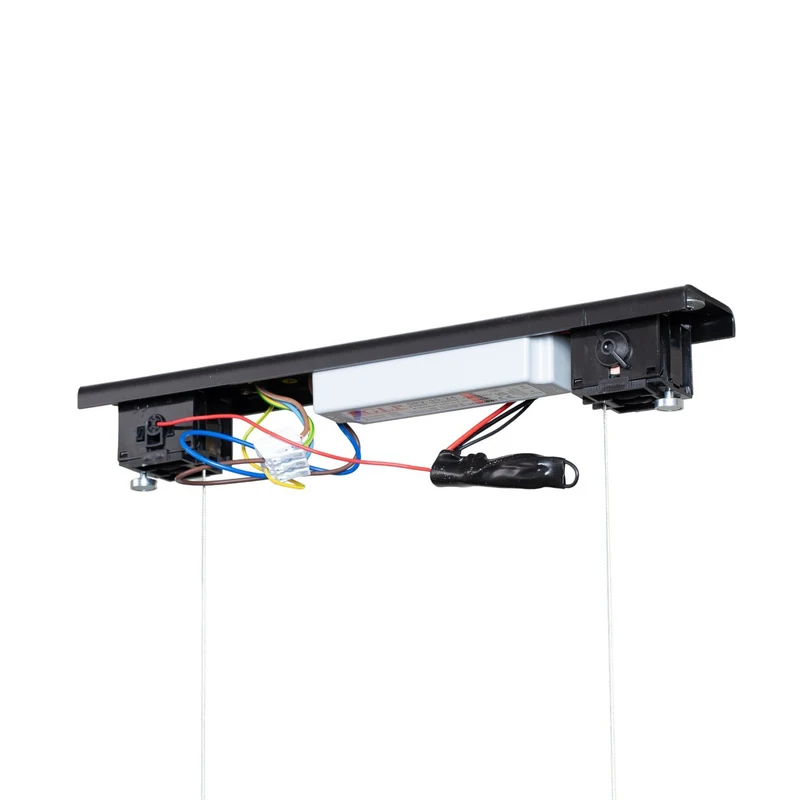 B-Ware Argon LED-Pendelleuchte Hängeleuchte Leuchte anthrazit Stahl Länge 100 cm