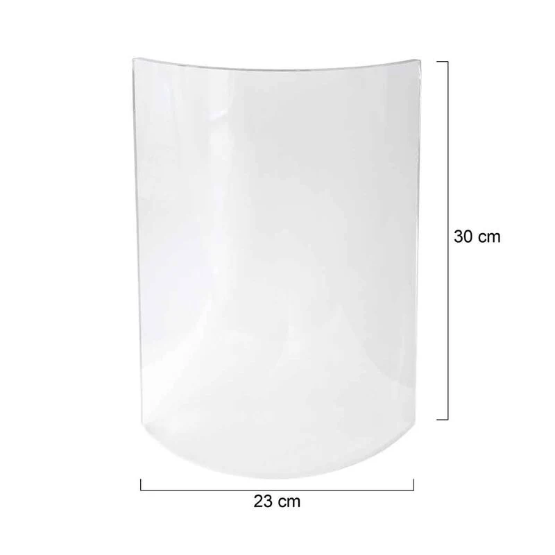 B-Ware Steinhauer Lampenglas Lampenschirm Glas Glas transparent gebogen für Lampe