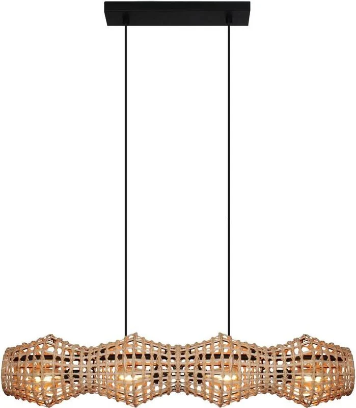 B-Ware ECO-LIGHT Hängeleuchte Pendelleuchte Capella 4-flammig Hanglampe