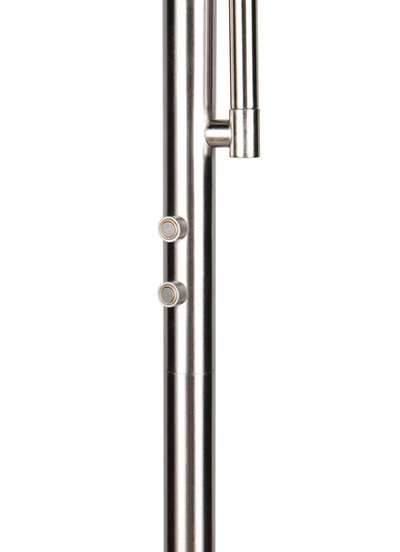 B-Ware Reality R45741107 Palermo LED Stehleuchte 5W ⌀28cm dimmbar Nickel Matt CCT einst