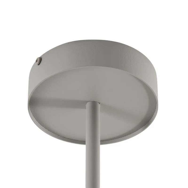 B-Ware SIGMA Deckenspot Leda 3 Strahler Lampe taupe Stahl GU10 3-flammig Höhe 76 cm