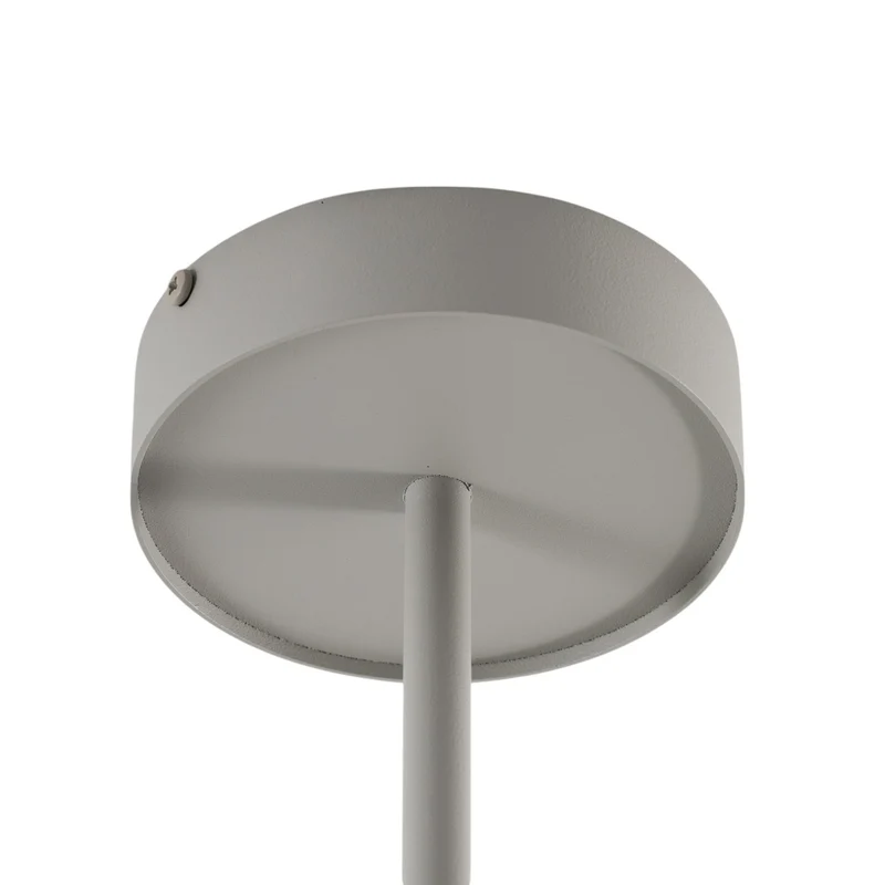 B-Ware SIGMA Deckenspot Leda 3 Strahler Lampe taupe Stahl GU10 3-flammig Höhe 76 cm