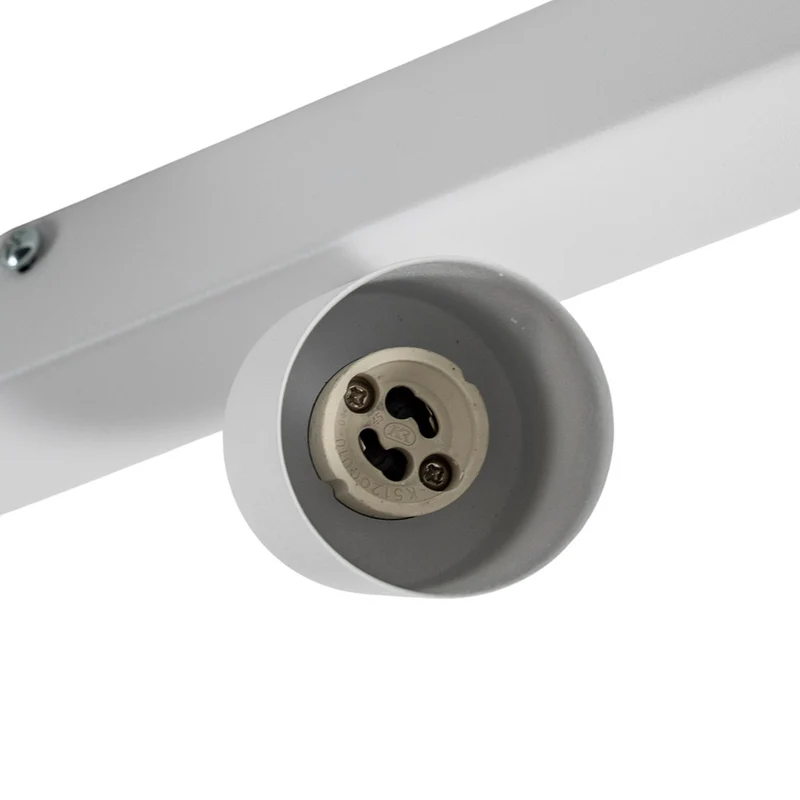 B-Ware TK Lighting Deckenstrahler Top Strahler Lampe weiß 127 cm 6flg Metall GU10