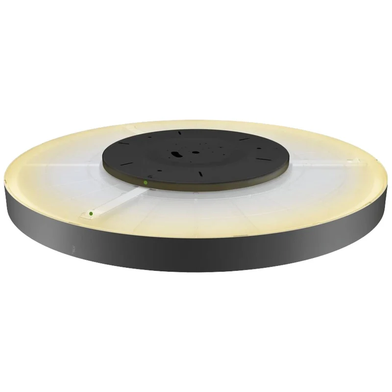 B-Ware SLV LED-Deckenleuchte Leuchte MEDO PRO 90 LED 74 W Schwarz
