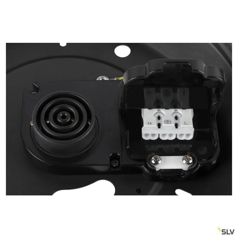 B-Ware SLV LED-Deckenleuchte Leuchte MEDO PRO 90 LED 74 W Schwarz