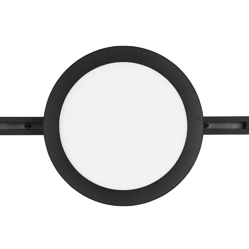 B-Ware Trio Lighting Schienenleuchte Strahler LED Camillus DUOline schwarz matt Kunstst