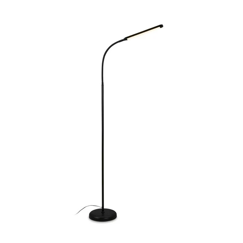 B-Ware Briloner Stehleuchte Standleuchte LED Touchdim Pivaz schwarz Wohnzimmer Homeoffi