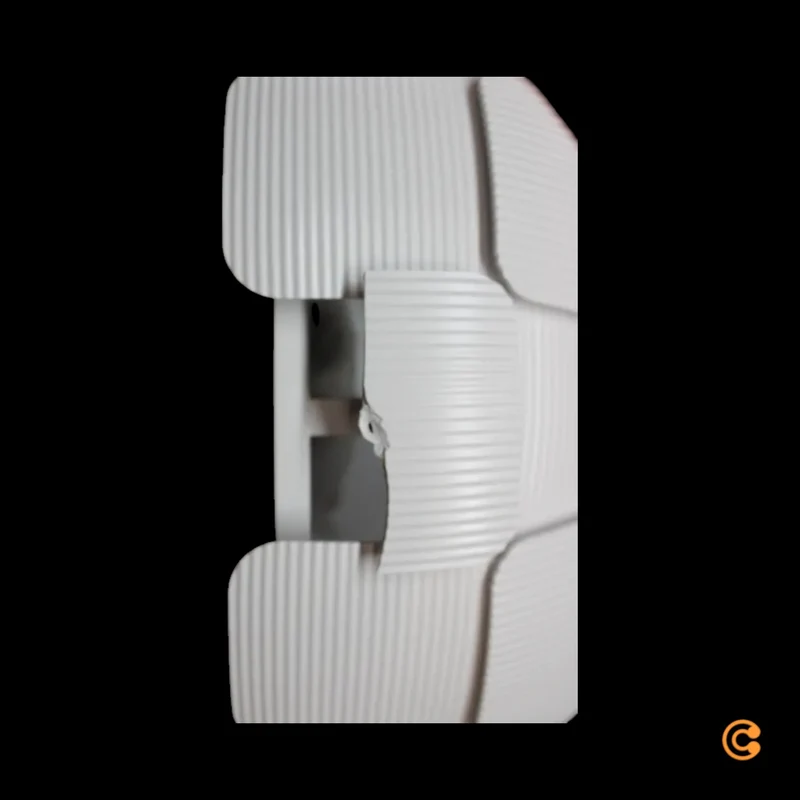 B-Ware Schuller Valencia Deckenleuchte Lamp Deckenlampe LED weiß Quios 3D Optik Glas
