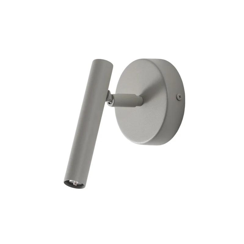 B-Ware SIGMA Wandleuchte Leuchte Wandlampe taupe Stahl G9 Lampe Höhe 15 cm