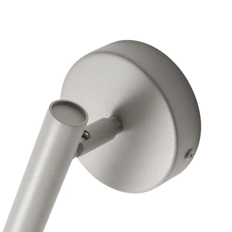 B-Ware SIGMA Wandleuchte Leuchte Wandlampe taupe Stahl G9 Lampe Höhe 15 cm