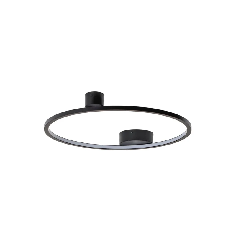 B-Ware Milagro Lighting Deckenleuchte Lampe Saturno LED schwarz Ringform universalweiß