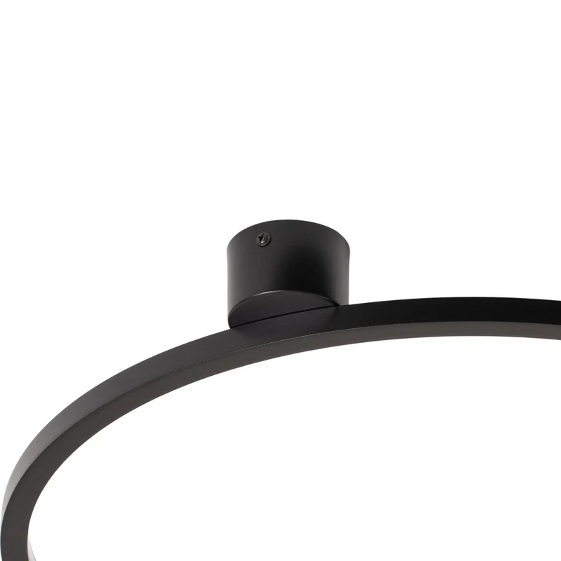 B-Ware Milagro Lighting Deckenleuchte Lampe Saturno LED schwarz Ringform universalweiß