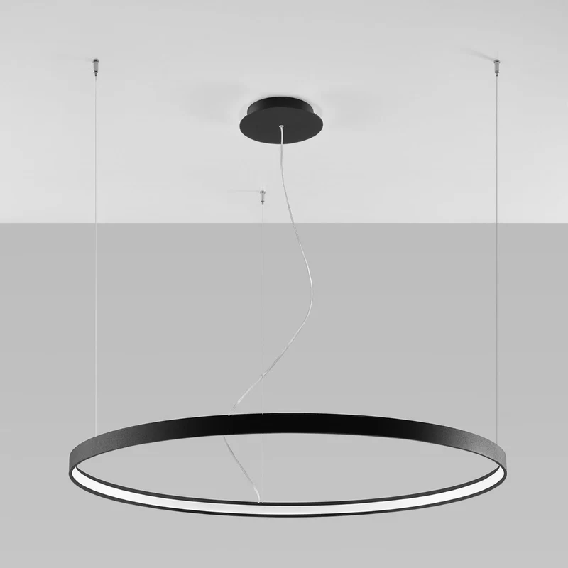 B-Ware RIO 110 Pendelleuchte Hängeleuchte LED Deckenlampe schwarz Universalweiß Licht