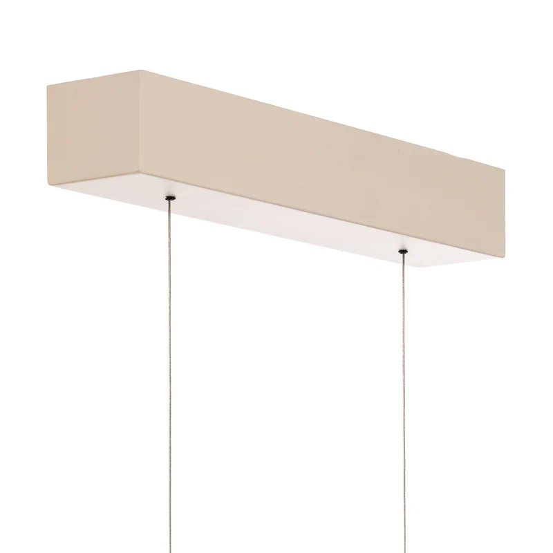 B-Ware Argon Hängeleuchte Pendelleuchte LED cremeweiß Broll Stahl Lampe Leuchte