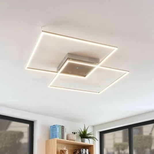 B-Ware Lucande LED-Deckenlampe Deckenlampe Hängeleuchte Hängeleuchte Lampe Mirac 90,2cm