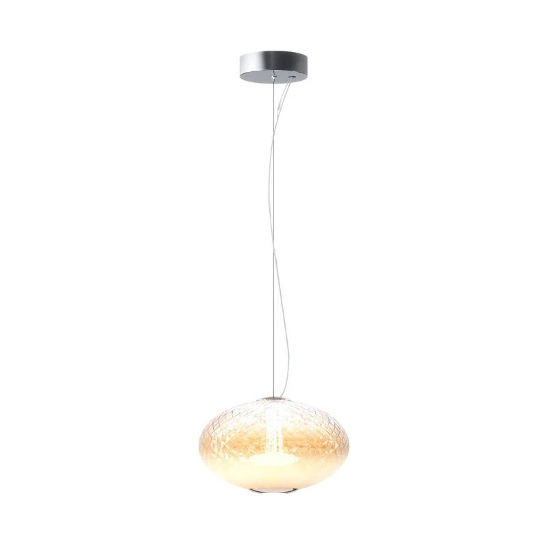 B-Ware Maytoni Pendelleuchte Hängelampe LED Bruma weiß Glas