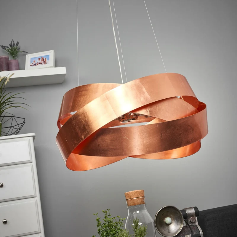 B-Ware Marchetti Hängeleuchte Pendelleuchte Pura Kupfer Metall Wohnzimmer Beleuchtung