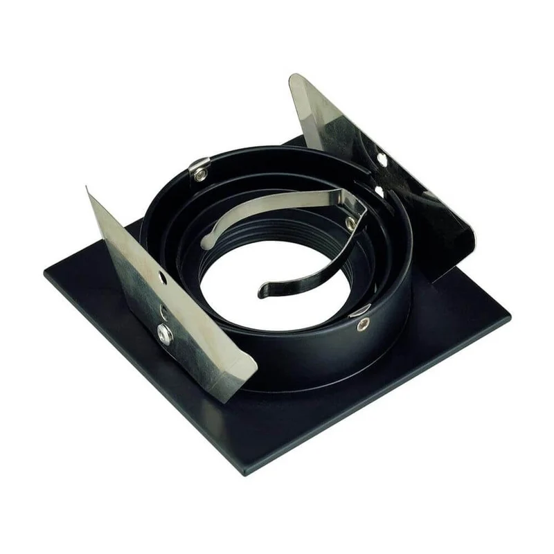 New Tria I GU10 Downlight, Square Schwarz