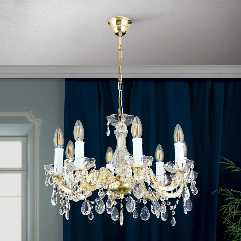 B-Ware Orion Kronleuchter Dolores Deckenlampe Deckenlampe Pendelleuchte Hängeleuchte