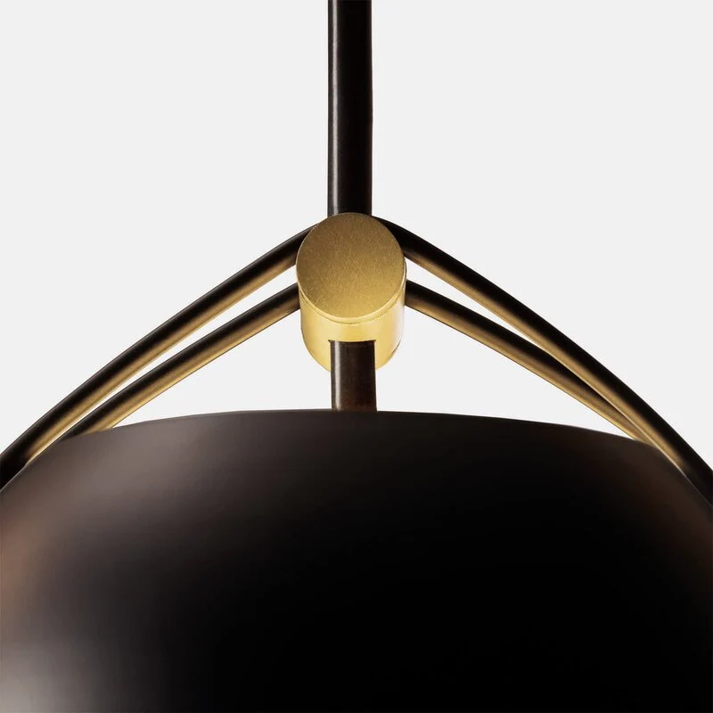 B-Ware LEDS C4 Hängeleuchte Pendelleuchte Napa schwarz gold Lampe Beleuchtung