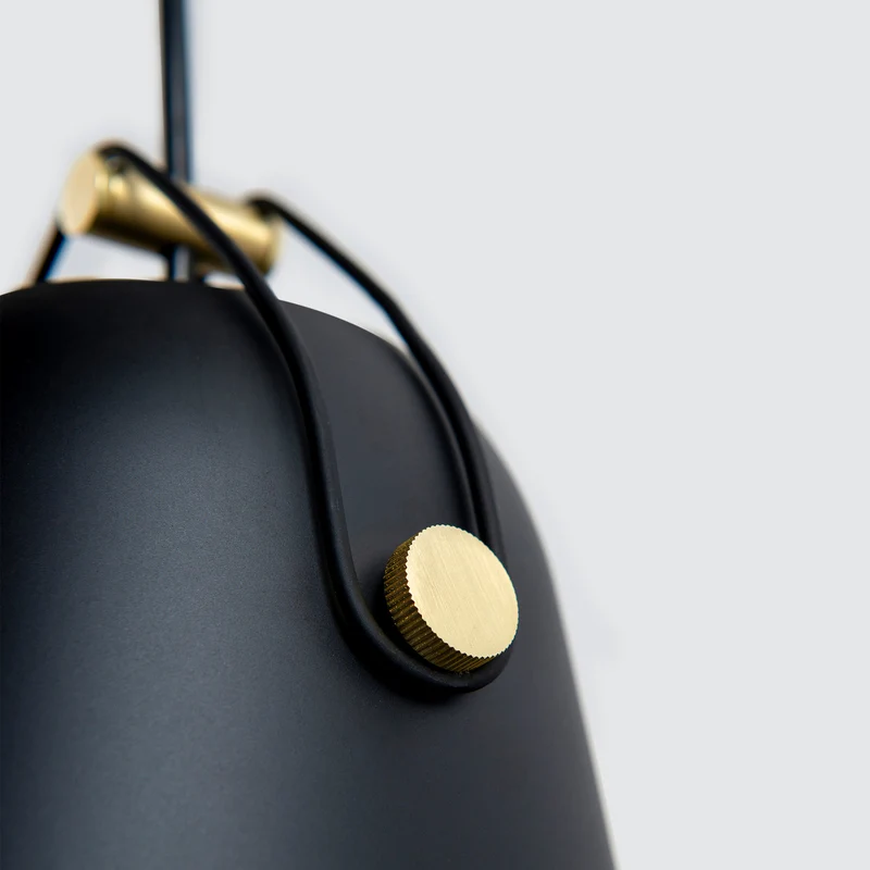 B-Ware LEDS C4 Hängeleuchte Pendelleuchte Napa schwarz gold Lampe Beleuchtung