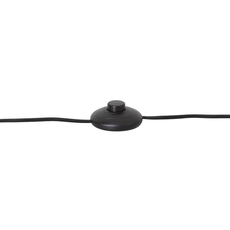 B-Ware Stehleuchte Lampe Nova Glas Metall schwarz weiß Wohnzimmer 155cm E14 LED Leuchte