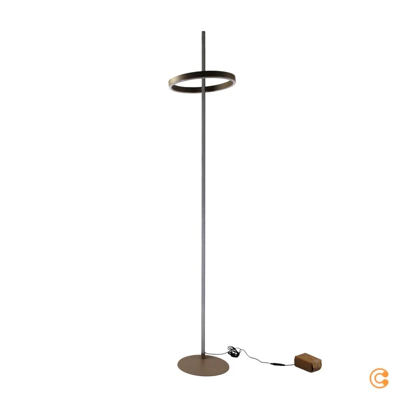 B-Ware JUST LIGHT Stehlampe Stehleuchte LED Ritus sand Dimmer Eisen warmweiß Touch