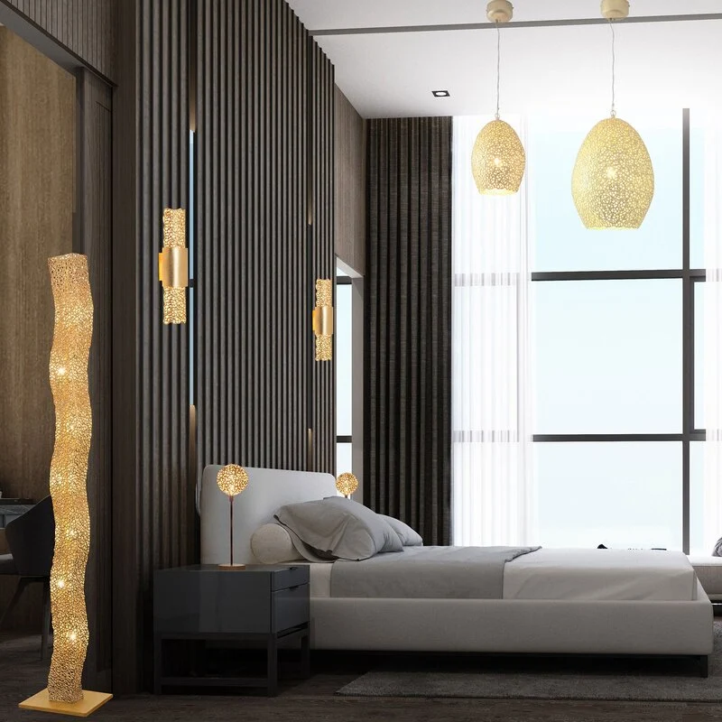 B-Ware Holländer Wandleuchte Palazzo Wandlampe Wandlicht Deko-Flurleuchte Lampe gold