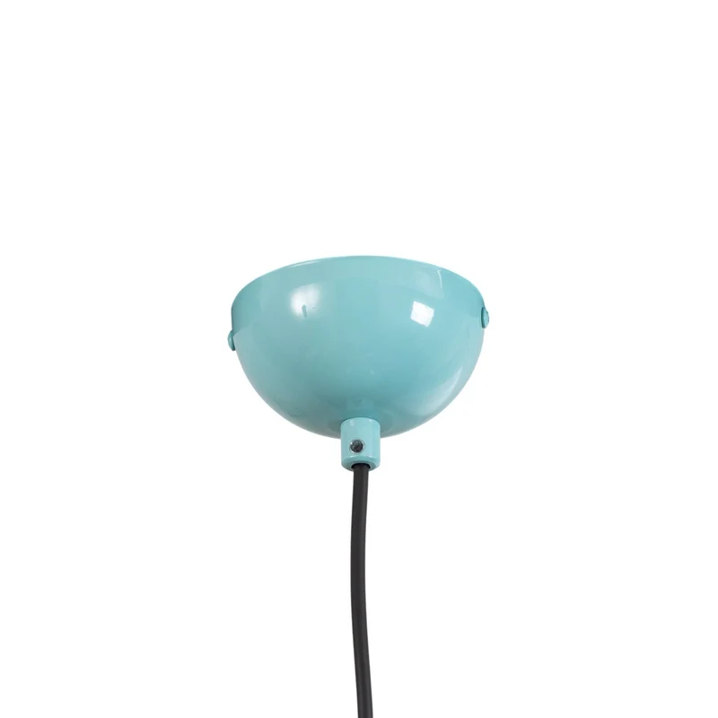 B-Ware Opviq Kure Hängeleuchte Pendelleuchte türkis Metall Ø 60 cm E27 Esszimmerlampe