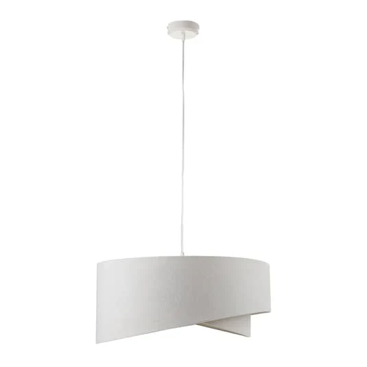 B-Ware Euluna Zweifarbige Hängeleuchte Chloe Pendelleuchte E27 Deckenlampe im Lagenlook